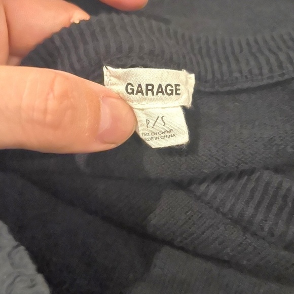 BLACK And White Oversize Stripe Sweater - Picture 6 of 7